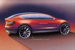 Tesla Model X Prototype 2012 года